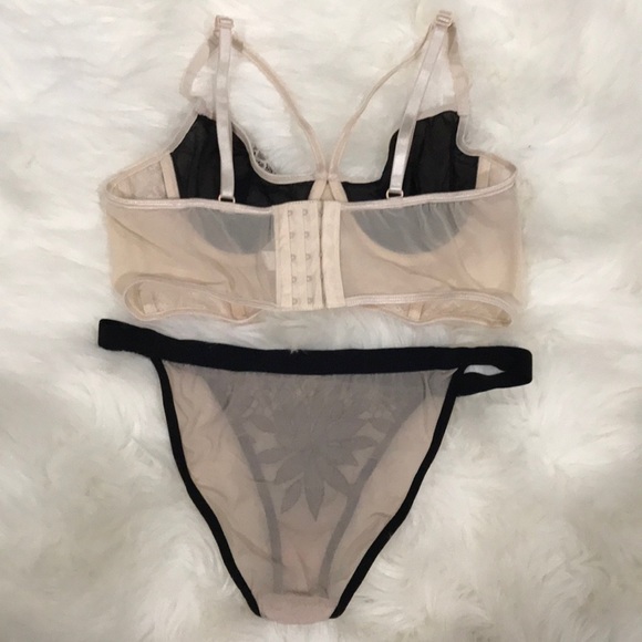 Nude & black sexy lingerie 💕 - Picture 6 of 8